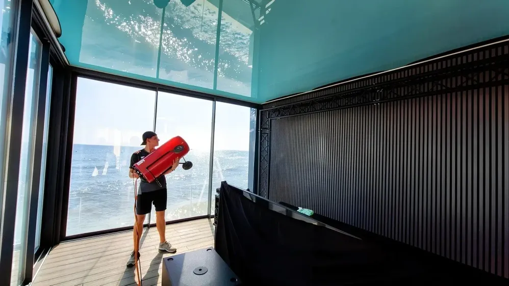Villa privada — cabina de DJ en Ibiza
